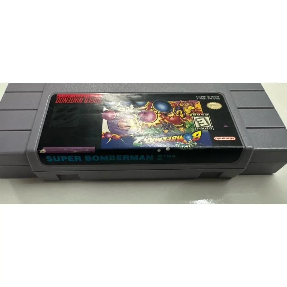 Super Bomberman 2 Super Nintendo SNES Authentic Tested Fast Shipping Retro